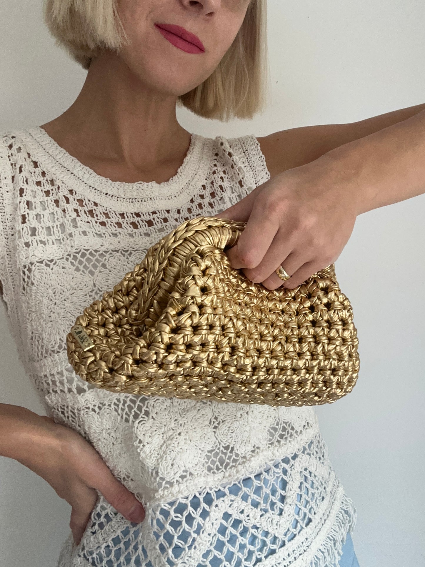 Mini Clutch gold