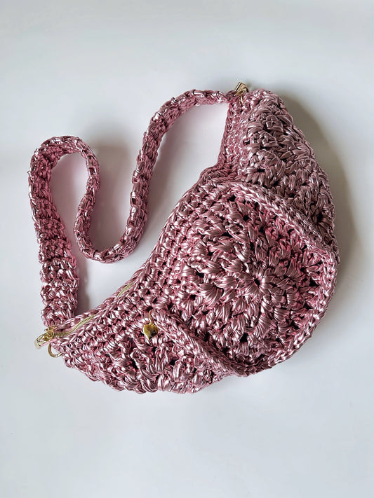 Granny square light pink