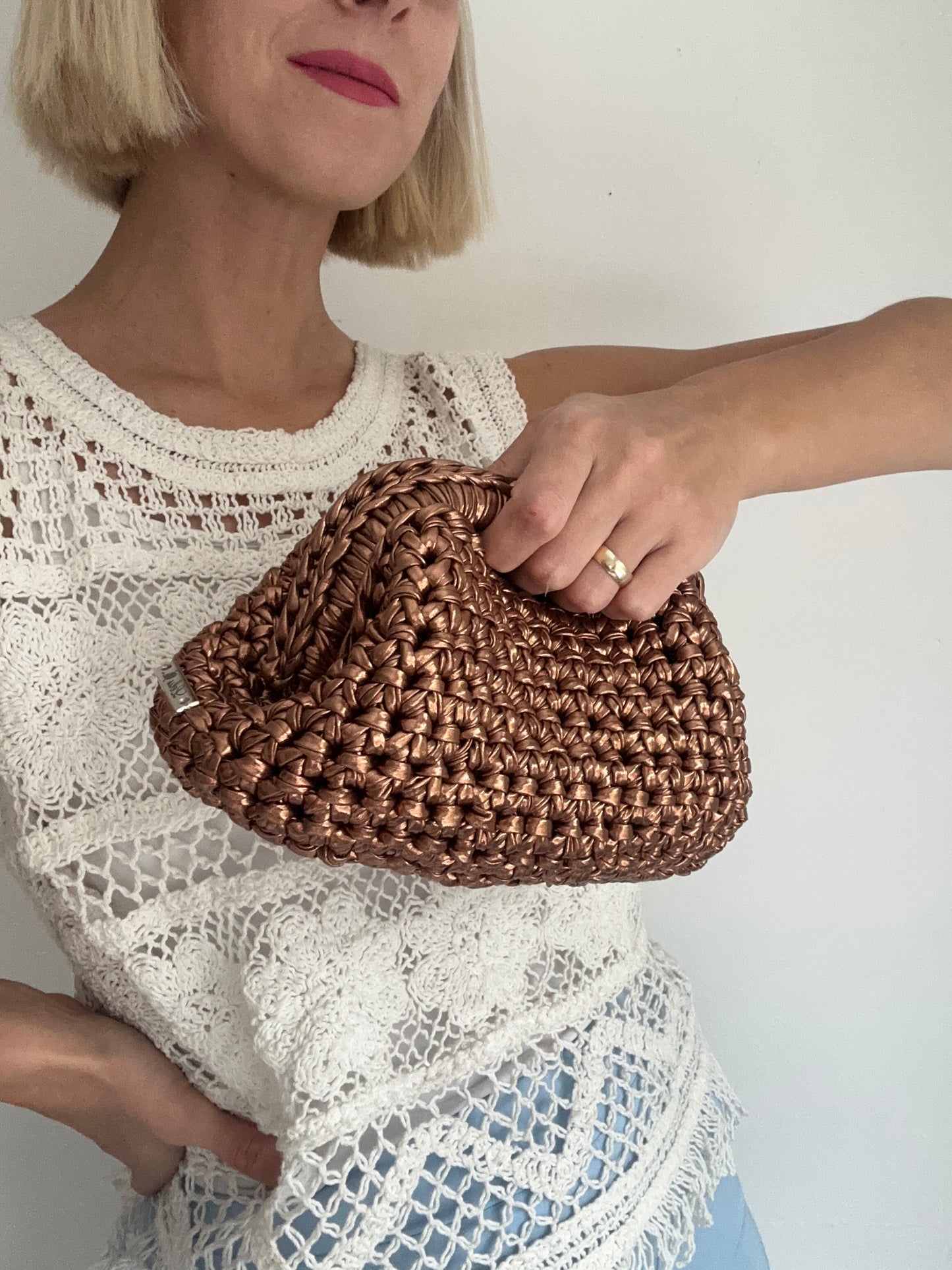 Mini Clutch brown