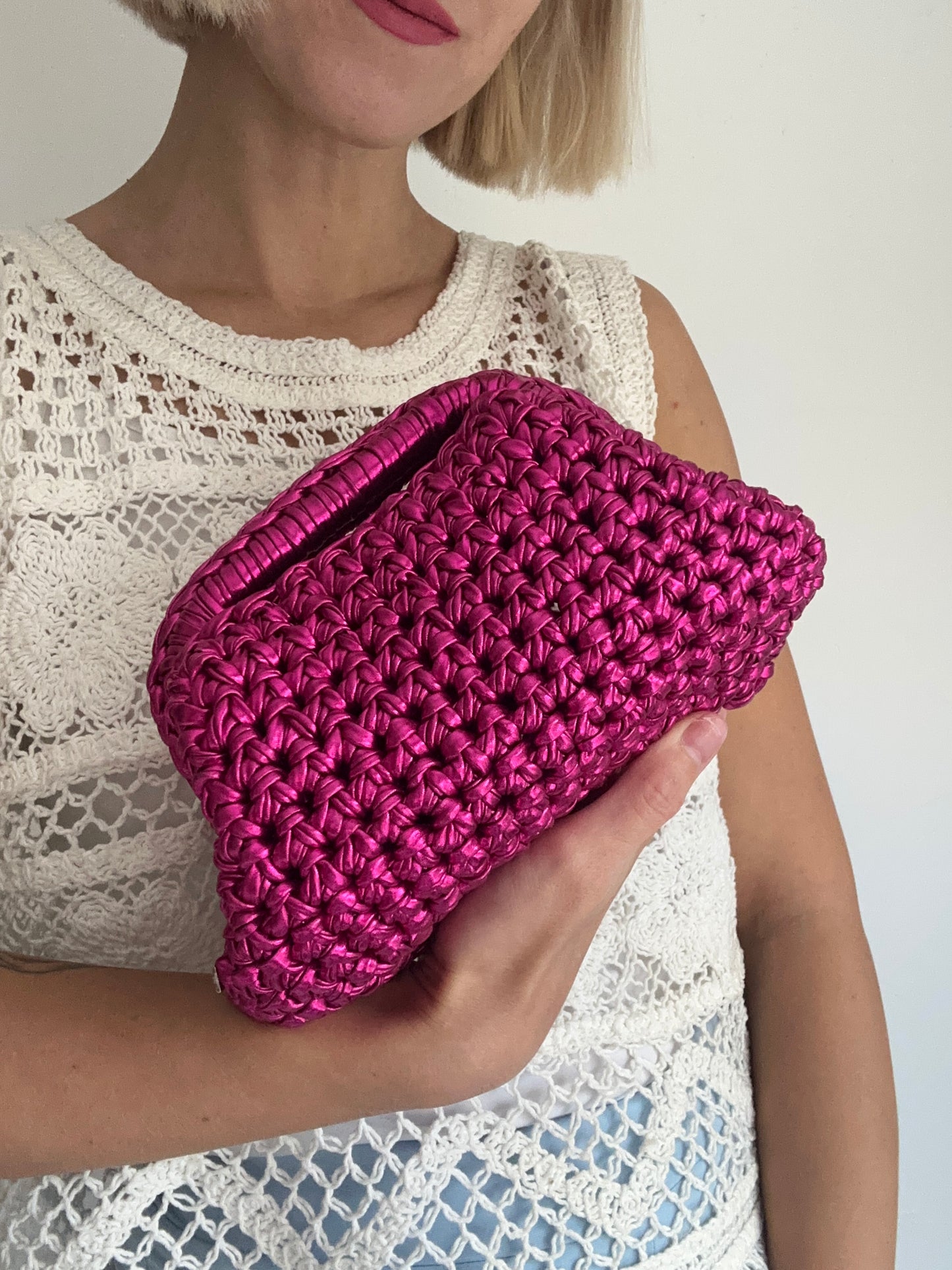 Mini Clutch fuchsia